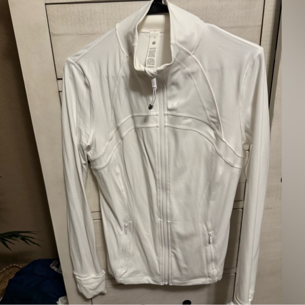 Lululemon white define jacket